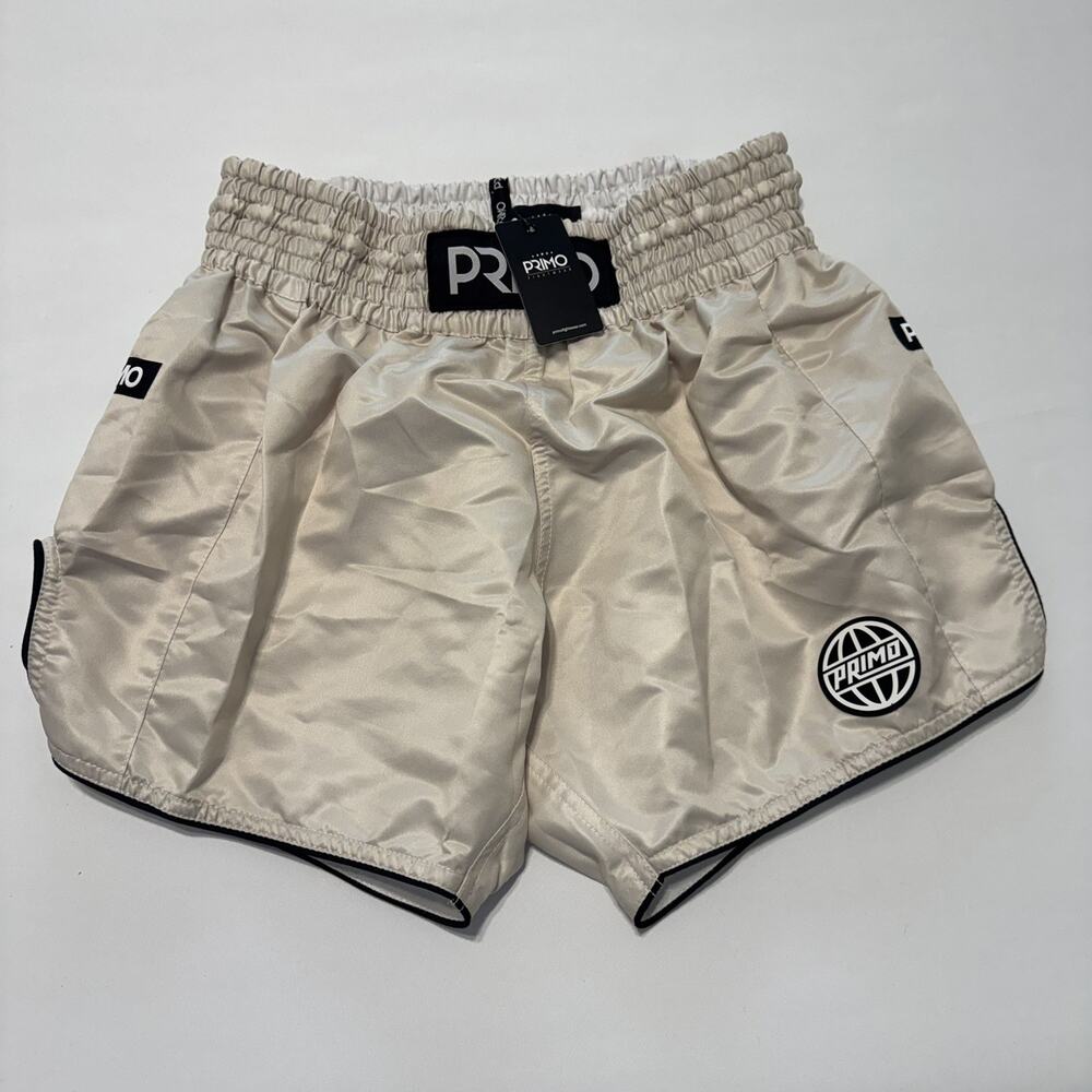 Primo Muay Thai Shorts Alta Series Cream Size Large, MMA, Boxing New With Tags - Picture 11 of 14